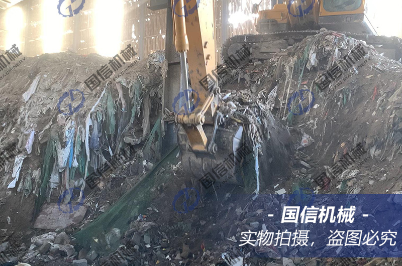 垃圾處理分揀現場